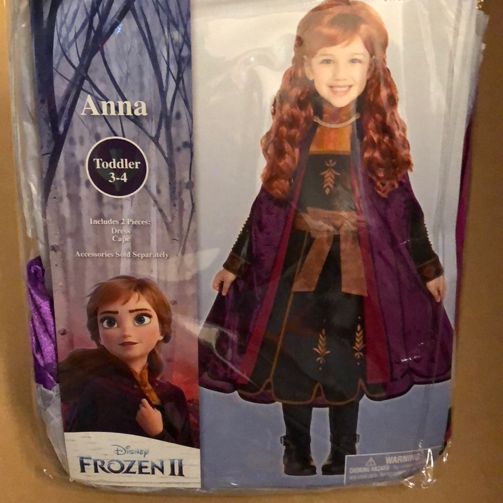 Frozen 2: Children’s Anna Costume! New! Blowout Price! - Picture 2 of 8